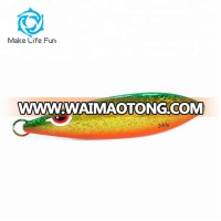 Whosale Metal Fishing Lures Lead luminous Jigging Bait Slow Pitch Jig