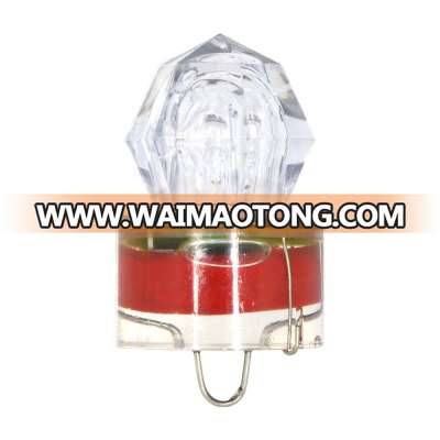 Small and Bright, Solid and Durable, Diamond Fishing Flashing Light.